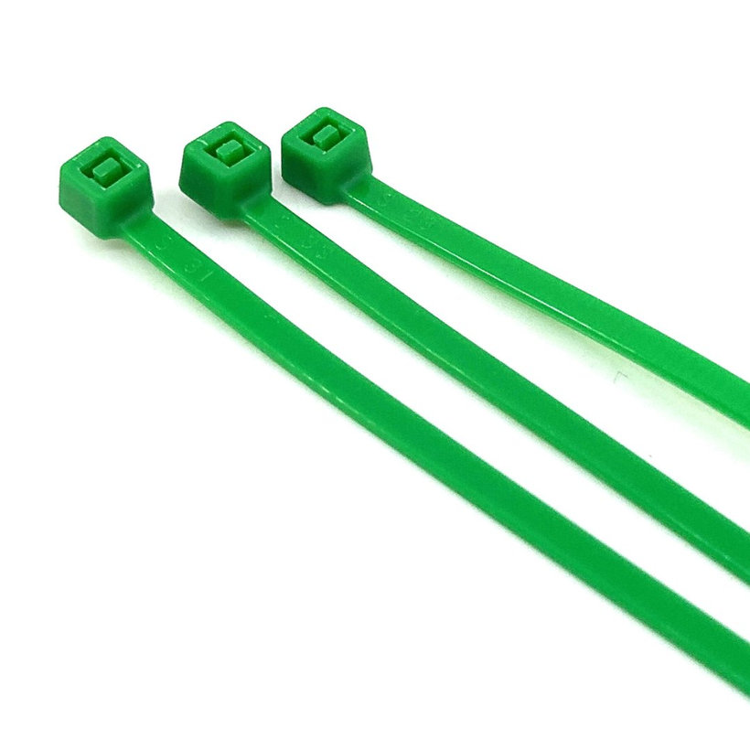 Kábelkötegelő zöld 2,5x100mm