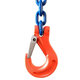 Láncos felfüggesztés szem-kampó 100 o. rövidítővel (2 m, 2500 kg, 8 mm)