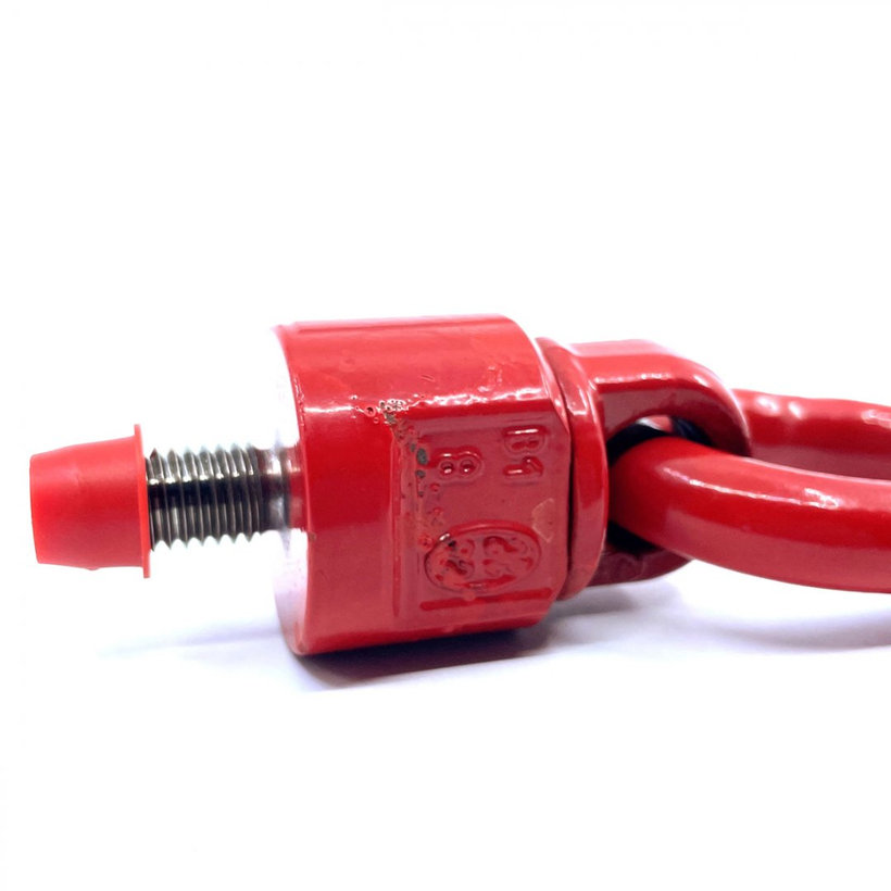 Forgó függesztőszem 80 o. piros M12x25