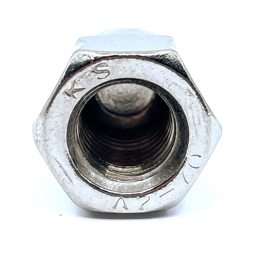 Anya DIN 1587 rozsdamentes acél A2 M6