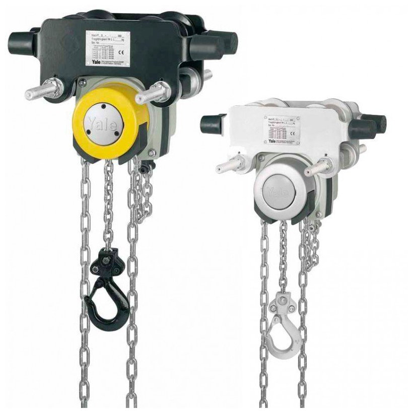 Kézi csigasor tolós futóművel Yalelift ITP 1,0/1 - A kocsi