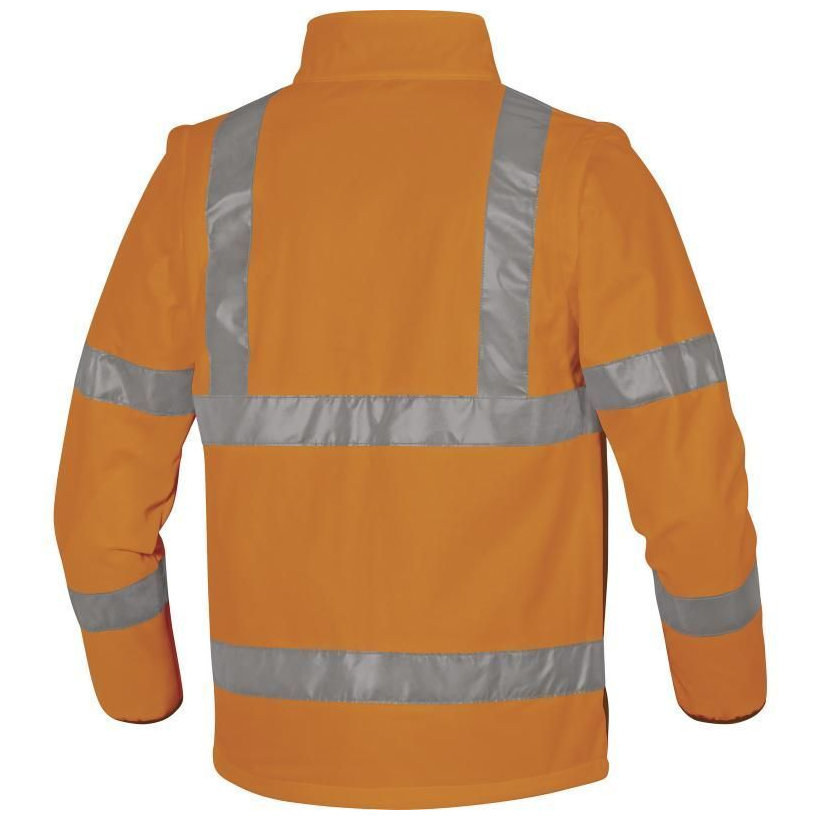 Fényvisszaverő softshell kabát MOONLIGHT2 narancssárga L