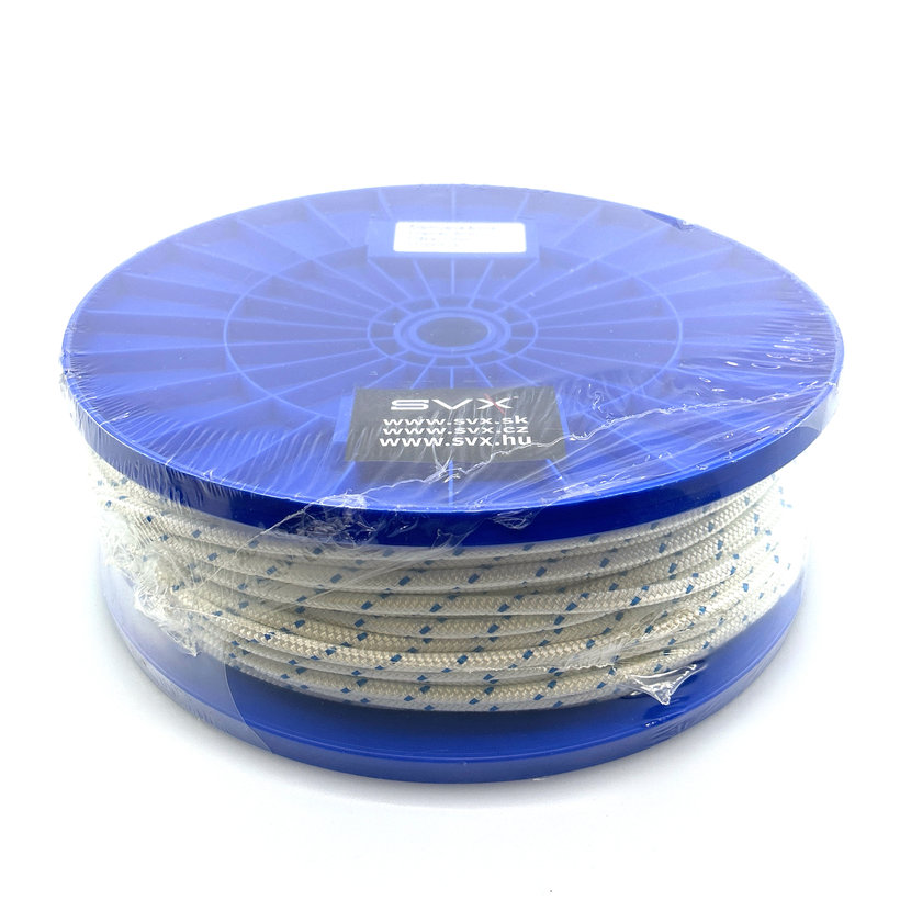 PES indítókötél TORNADO 16 szál 5mm–100m fehér-kék