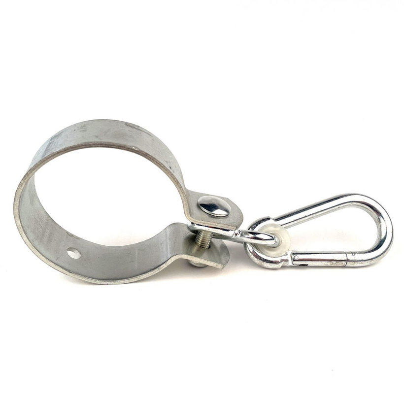 Hinta tartó bilincs karabinerrel zn 50mm