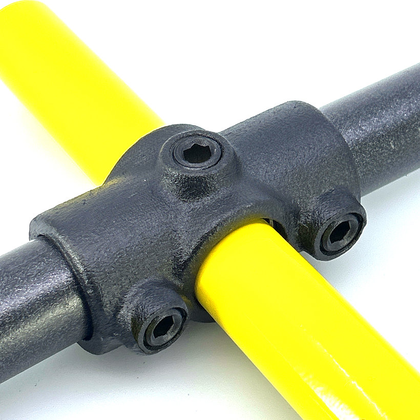 Kötőelem X-alakú 27 mm - fekete