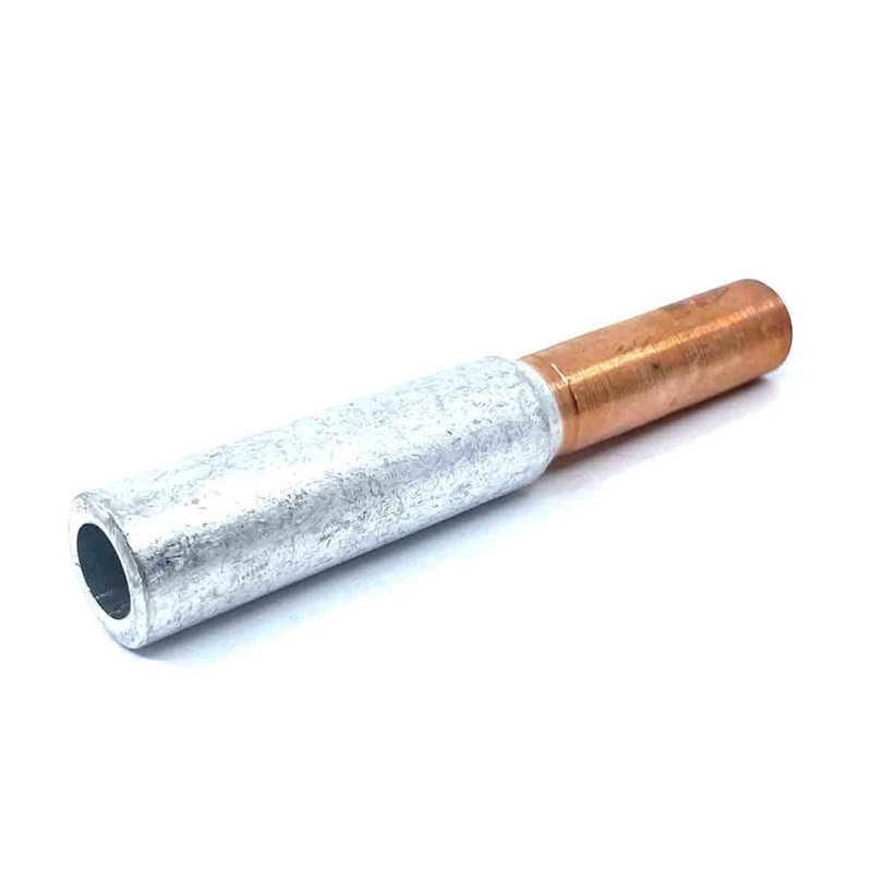 Szigeteletlen réz-alumínium (Cu-Al) toldóhüvely 25mm²