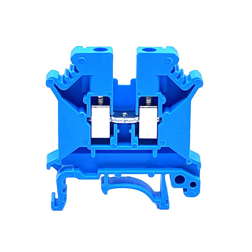 Nullavezető ipari sorozatkapocs, csavaros, sínre 4mm²