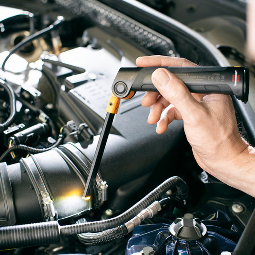 SANSA akkumulátoros LED kézi lámpa 400 A