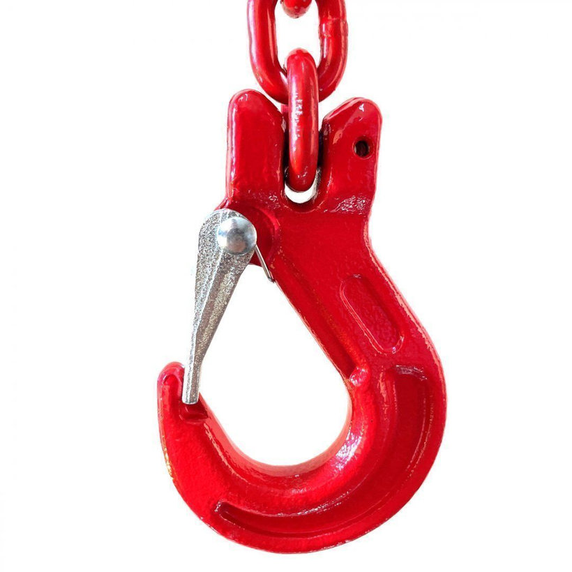 Rögzítőlánc kétrészes (4000kg, 8mm, 6m)