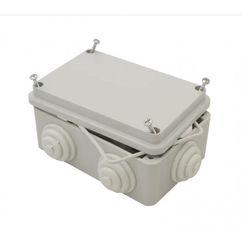 Kötődoboz, falon kívüli IP55 120x80x50mm