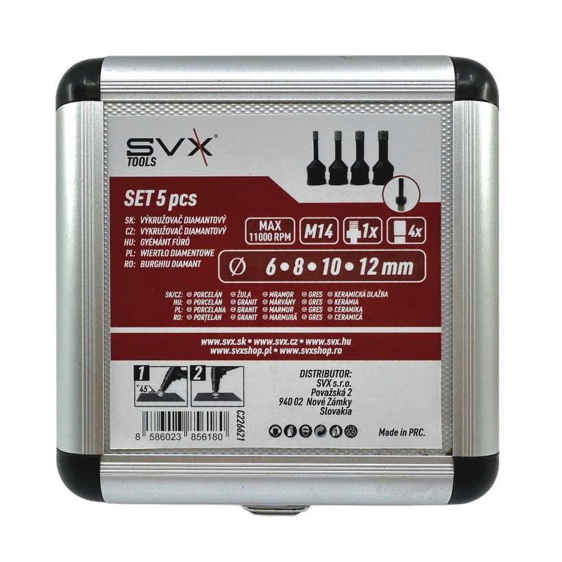 Marókészlet - gyémánt (6-12mm)