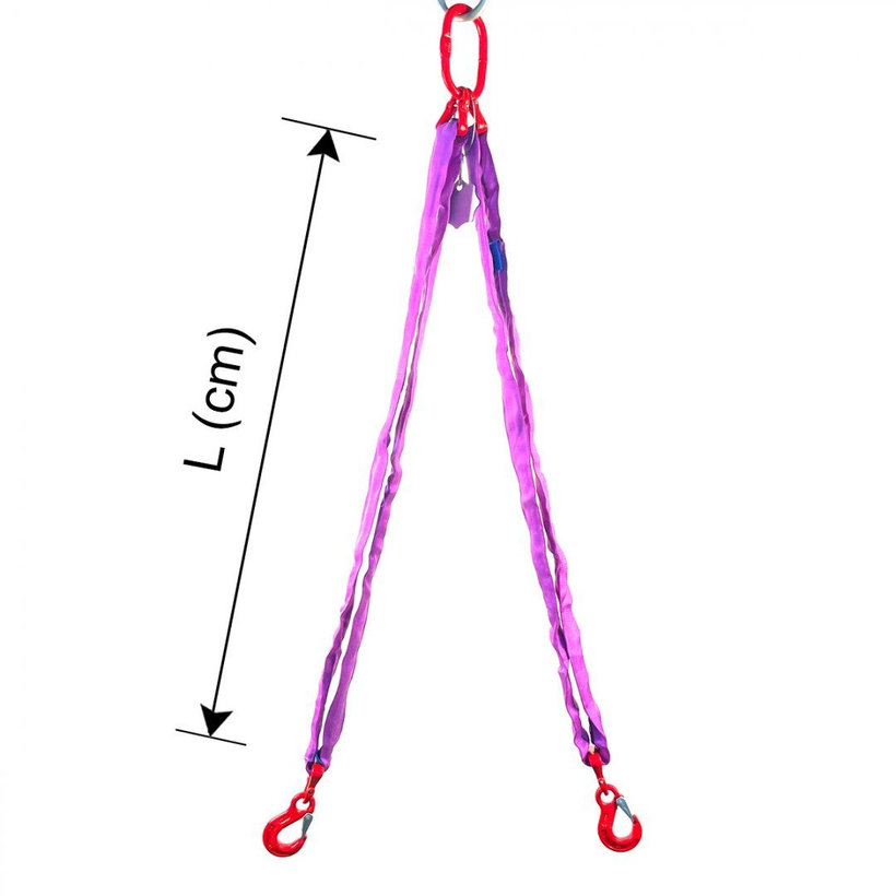 Textil függeszték SZEM-2 KAMPÓ 1400/1000 kg, 1,5 m