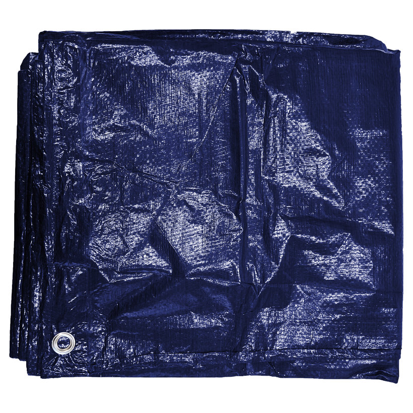 Takaróponyva 3x5m sötétkék 100g/m²