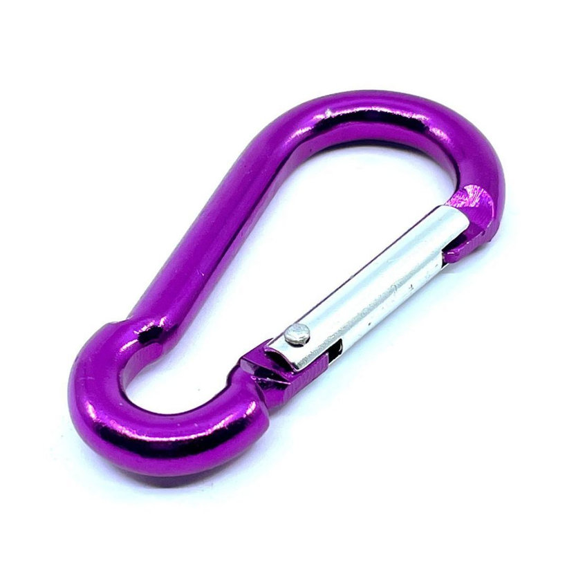 Karabiner alumínium - bliszter 125