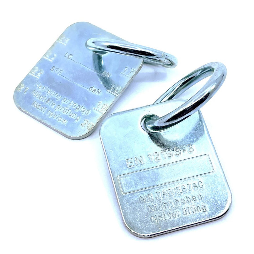 Azonosítócímke szögletes