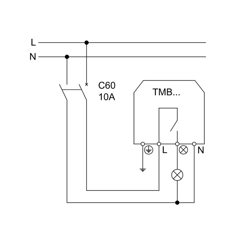 Mozgásérzékelő, falra - fekete 180°