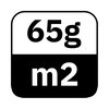 65 g/m²