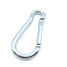 Karabiner alumínium - ezüst 6mm