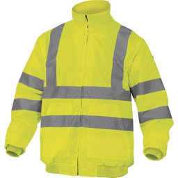 Fényvisszaverő téli kabát RENO HV sárga