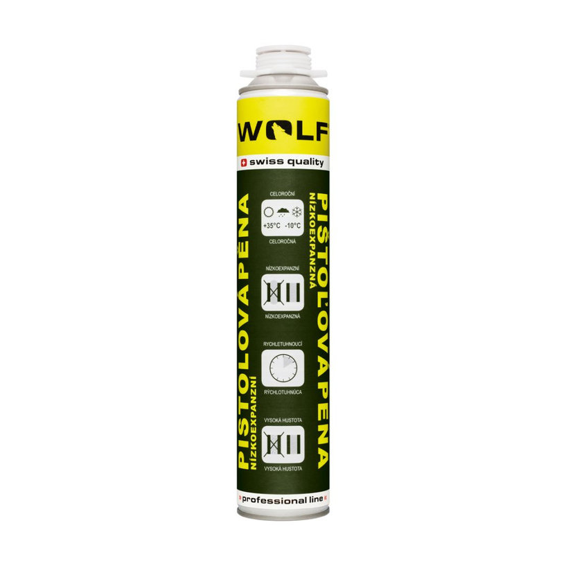 Szerelő (PUR) hab pisztolyos ALACSONY TÁGULÁSÚ 750ml