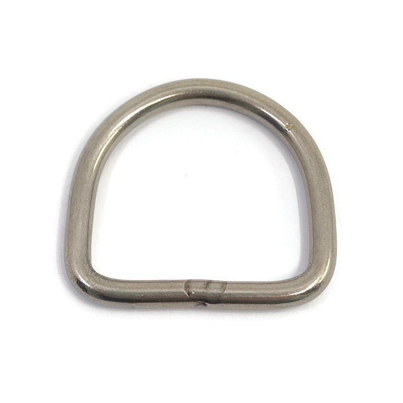 Rozsdamentes acél gyűrű hegesztett D-alak A4 5 mm