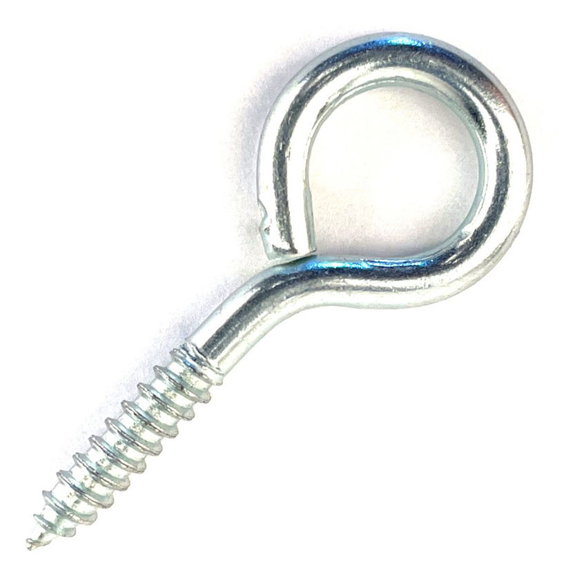 Csavaros szem Zn 10x4mm