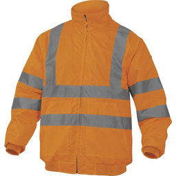 Fényvisszaverő téli kabát RENO HV narancssárga M