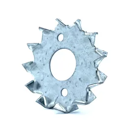 Fogazott alátét - bulldog zn 95x36mm