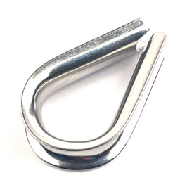 Kötélszív rozsdamentes acél AISI316 A4 6 mm