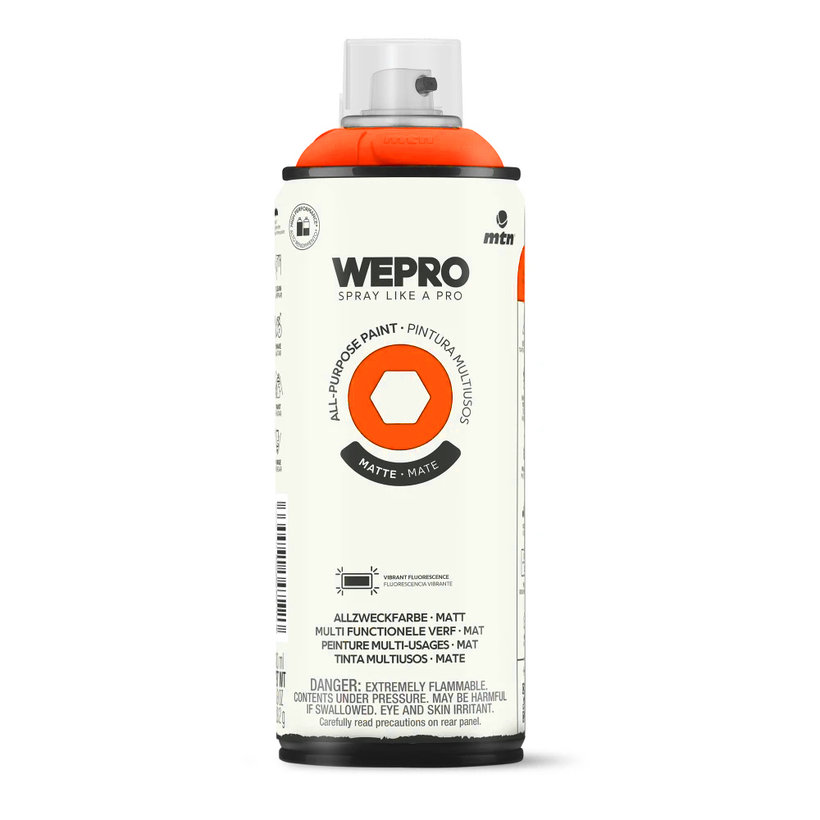 WEPRO Spray – Solvent Fluor Red matt