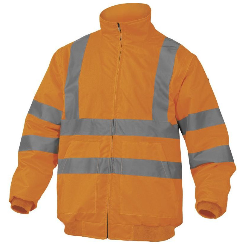Fényvisszaverő téli kabát RENO HV narancssárga S