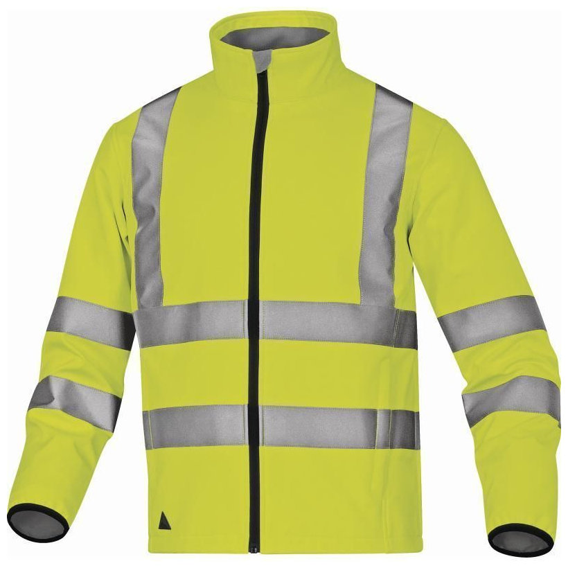 Fényvisszaverő softshell kabát LEGA sárga 3XL