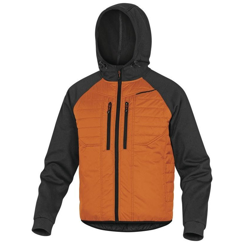 Kabát MOOVE szürke-narancssárga XL