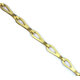 Patentos lánc fényes sárgaréz A 0,3mm