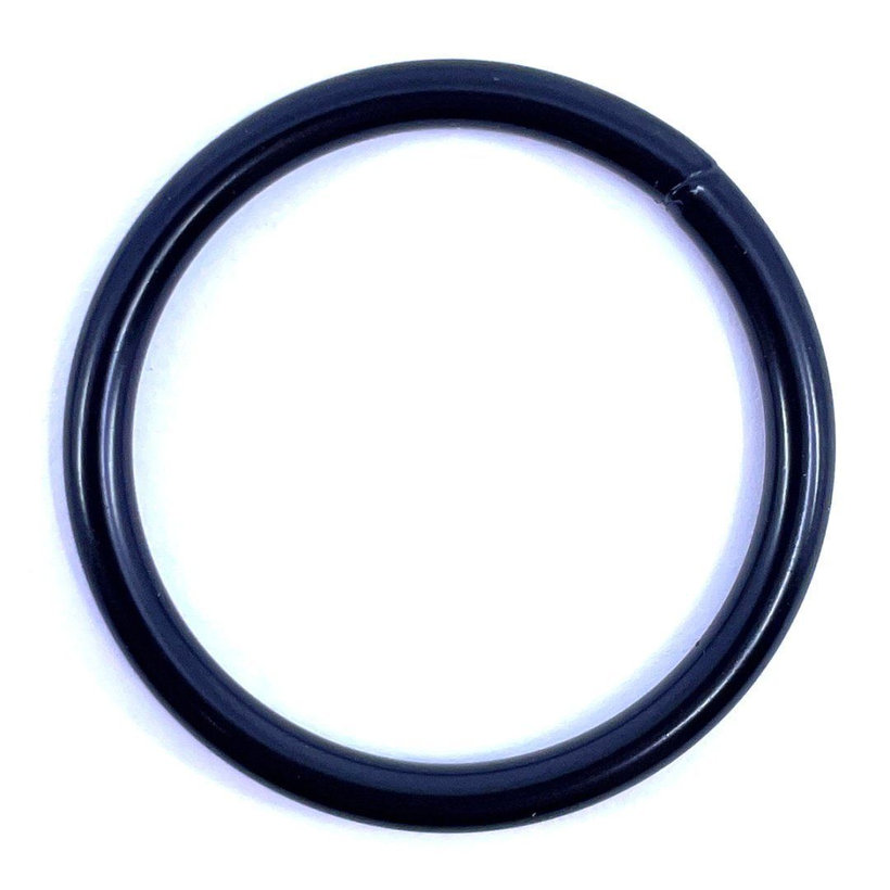 Hegesztett gyűrű fekete 4x30mm