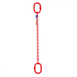 Láncos felfüggesztés szem-szem 80 o. rövidítővel (1,5 m, 2000 kg, 8 mm)