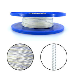 PES kötél maggal fehér 16pr 3mm