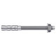 Üreges fém-nylon dübel DuoHM 6x55 S TX, D-fejű csavar