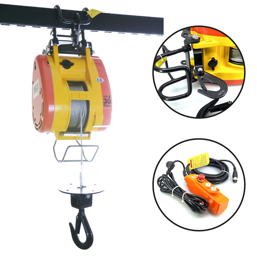 Elektromos csigasor DU 1P 160kg