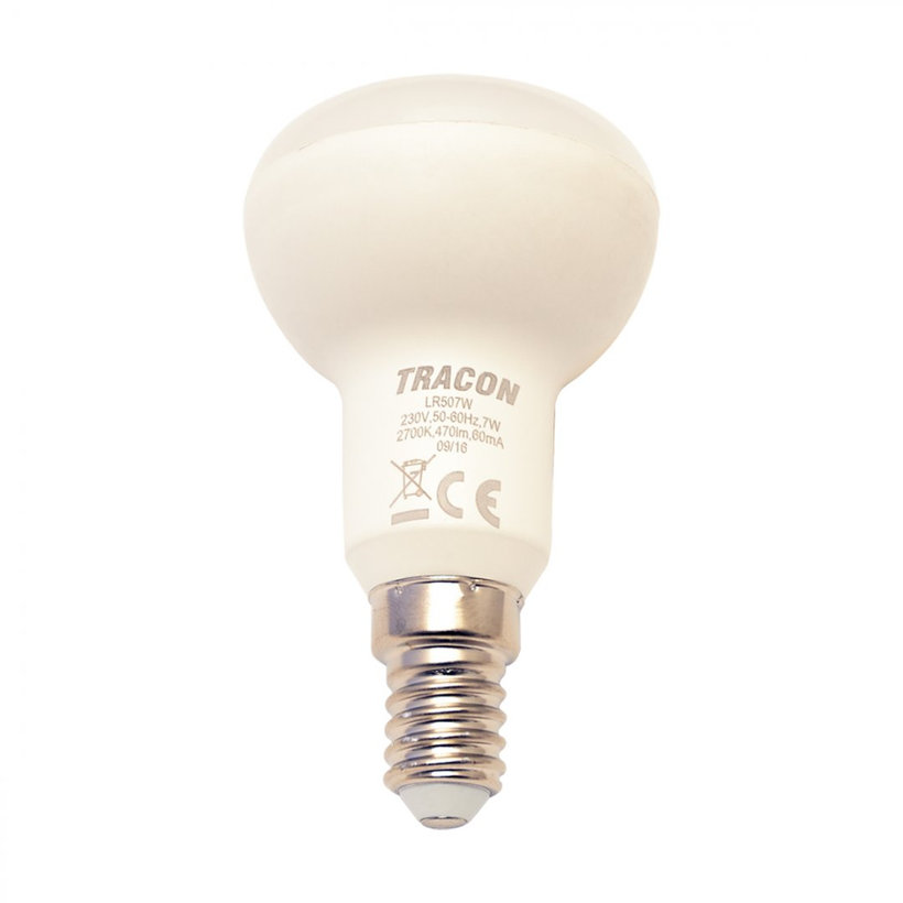 LED reflektorlámpa E14 7W - meleg fehér