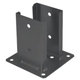 Oszlop talp U 90x150mm alakú roxor nélkül PSPD 90