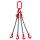 Láncos felfüggesztés szem-4 kampó 80 o. rövidítővel (4,5 m, 11200/8000 kg, 13 mm)