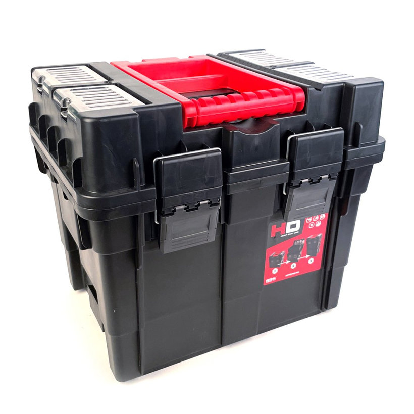 QBRICK Wheelbox HD Compact Logic PA gurulós szerszámosláda