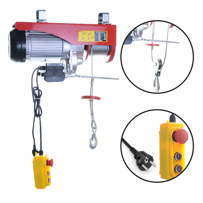 Mini elektromos csigasor 200kg 4mmx12m