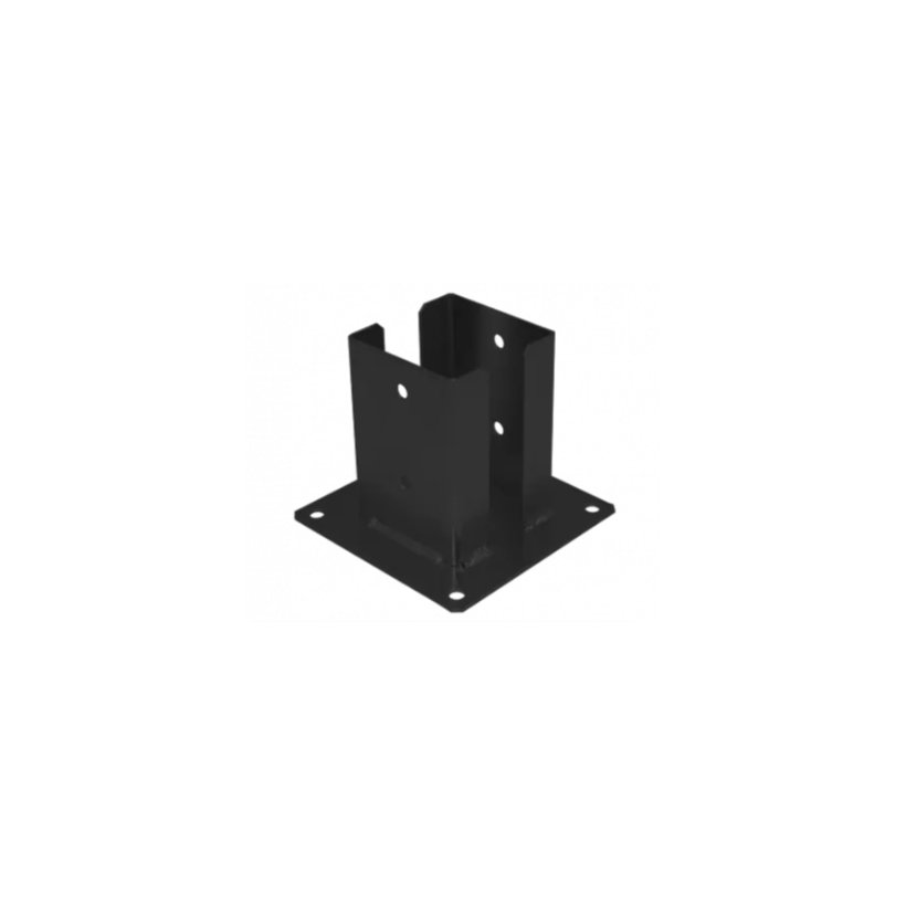 Oszlop talp U 101x150mm alakú roxor nélkül PSPD 100