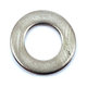 Lapos alátét DIN 125 rozsdamentes acél A2 M4