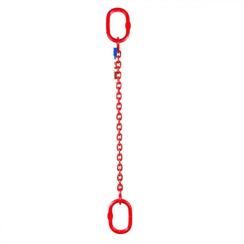 Láncos felfüggesztés szem-szem 80 o. rövidítővel (2,5 m, 8000 kg, 16 mm)