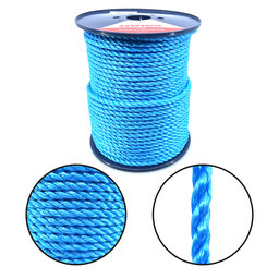 PP 8mm-100m spirálisan font színes zsinór