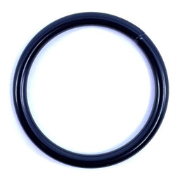 Hegesztett gyűrű fekete 4x35mm