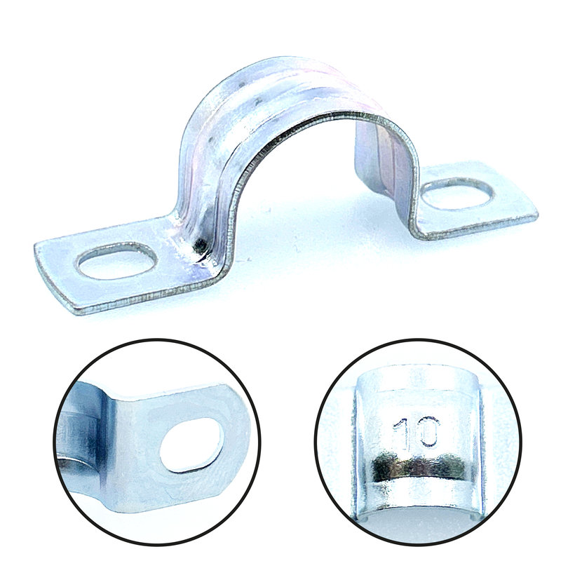 Szorítóbilincs kétpontos C 10mm
